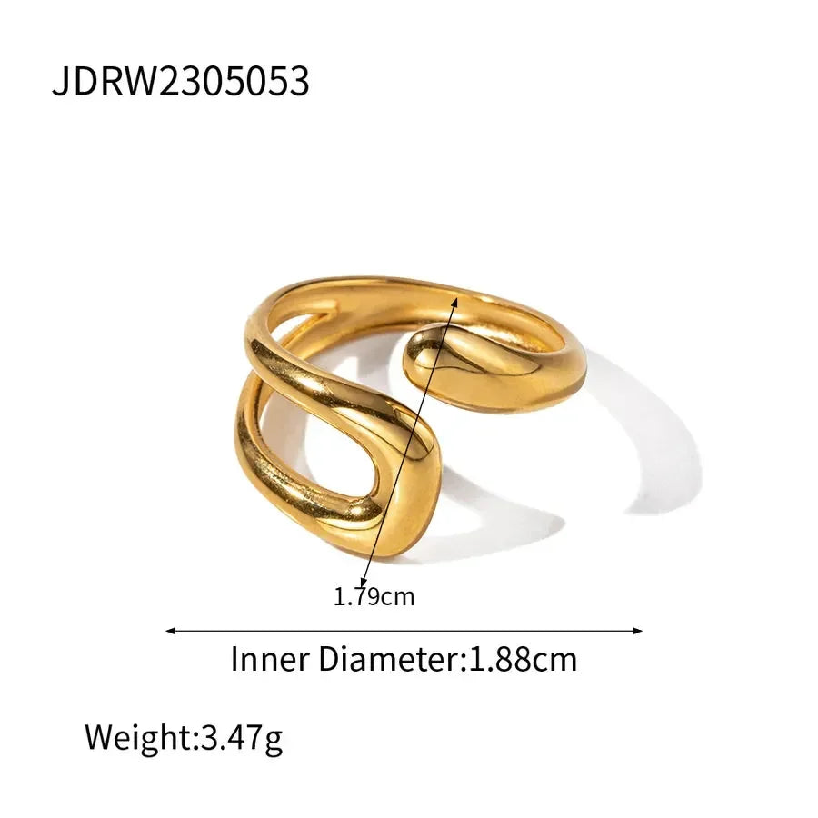 Halo Twist Open Rings - Diatoms