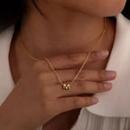 Upper-case Letter Pendant - Diatoms