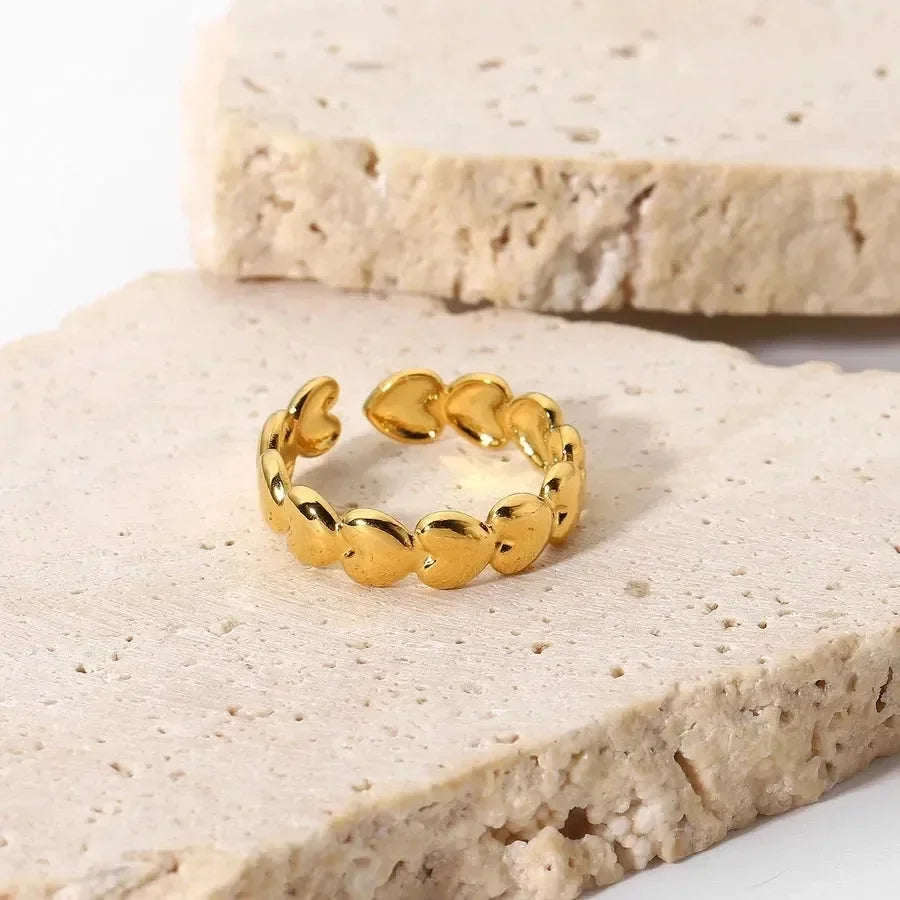Passion Heart Ring - Diatoms