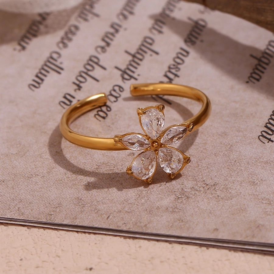 Floral Bloom Rings