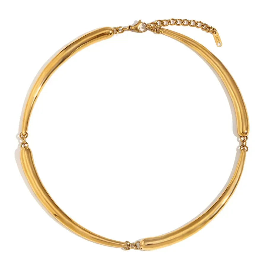 Diatoms Bamboo Joint Chic Necklace - Diatoms