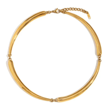 Diatoms Bamboo Joint Chic Necklace - Diatoms