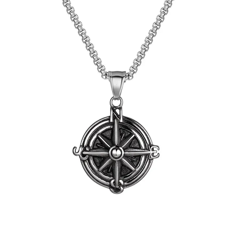 Compass Men Pendant - Diatoms