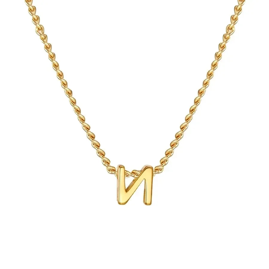 Upper-case Letter Pendant - Diatoms