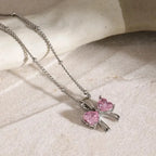 Luxy Butterfly Diamond Necklace - Diatoms