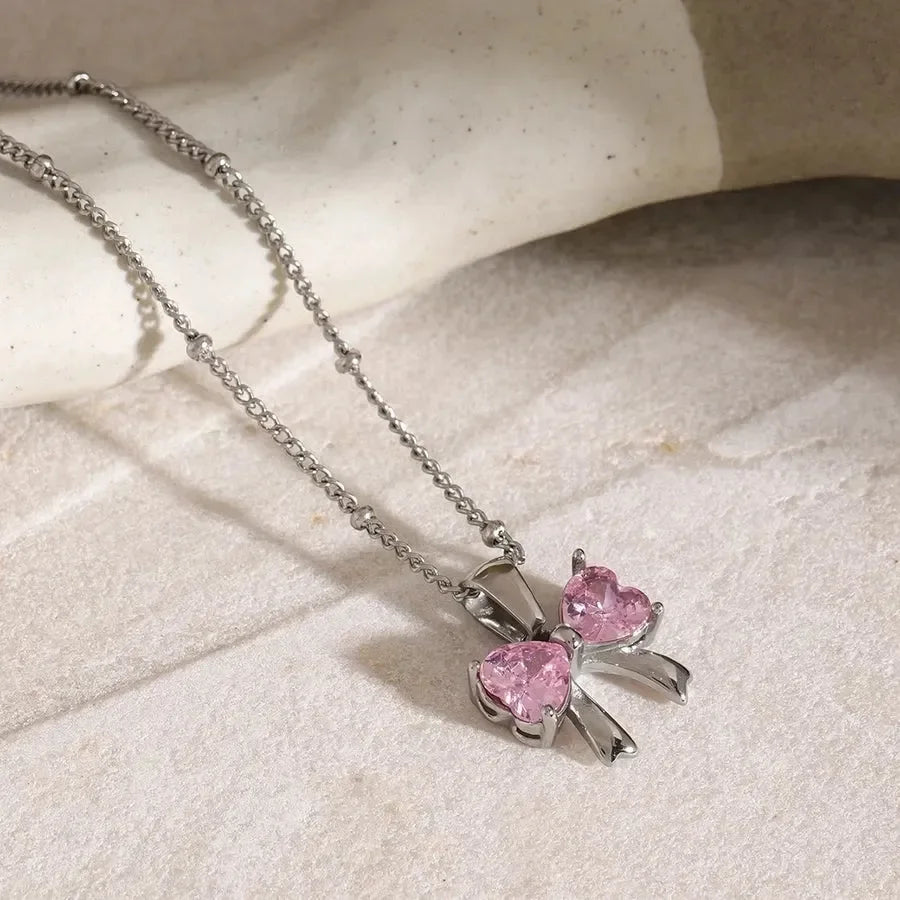Luxy Butterfly Diamond Necklace - Diatoms