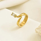 Luxy Serpent Adjustable Ring - Diatoms