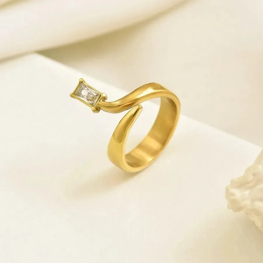 Luxy Serpent Adjustable Ring - Diatoms