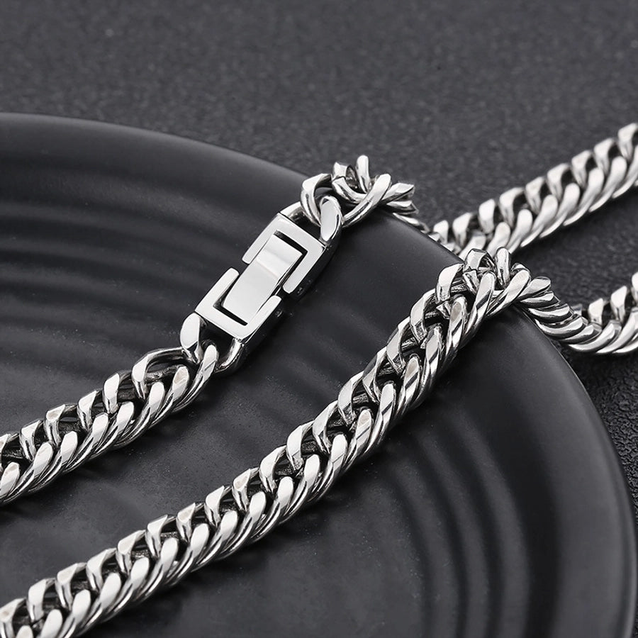 Simple Chain Men's Necklace