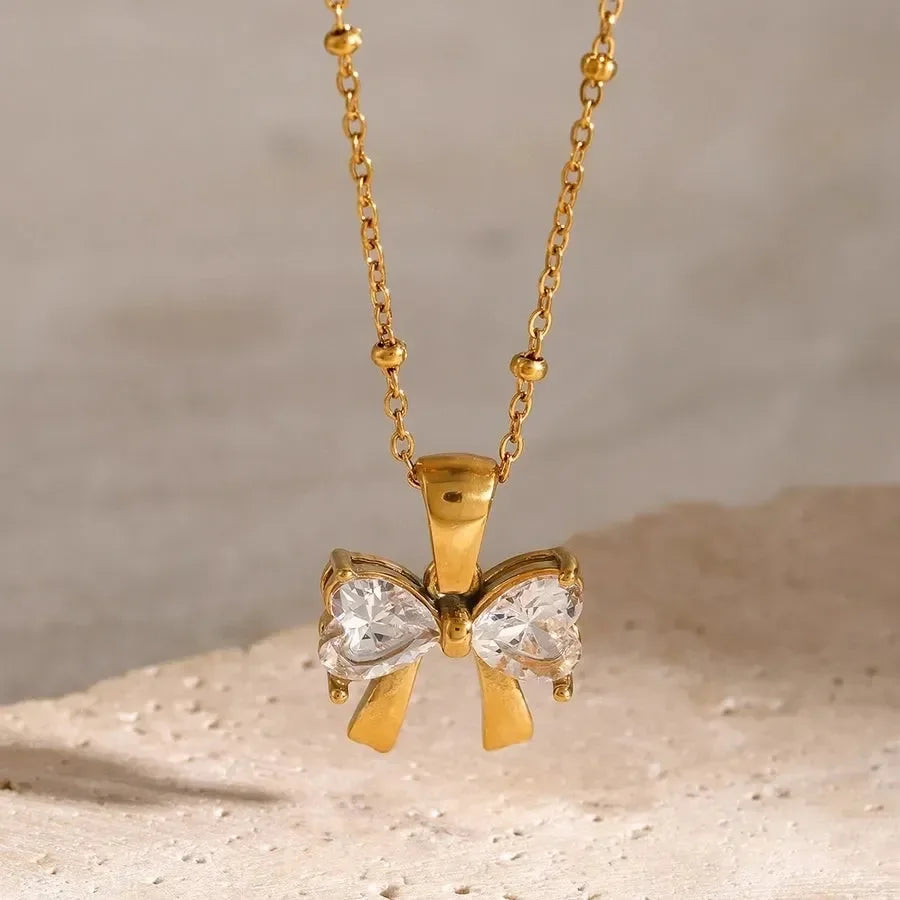 Luxy Butterfly Diamond Necklace - Diatoms