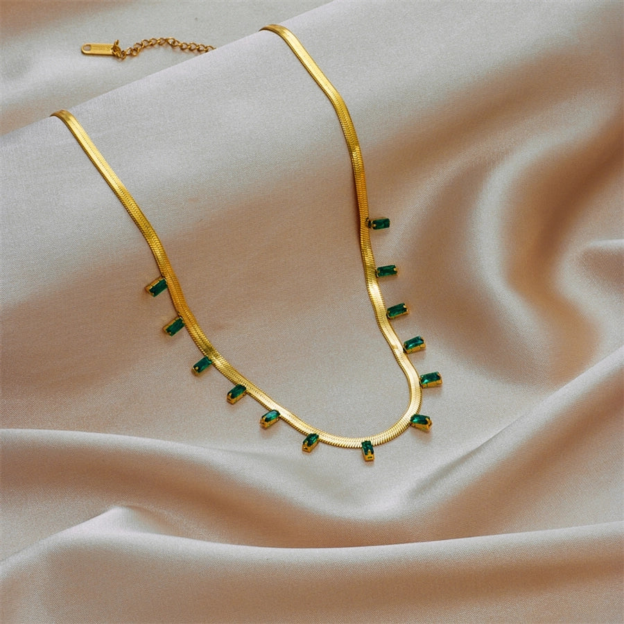 Classic Green Necklace