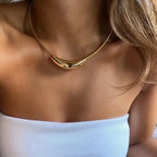 Classic Style Solid Choker - Diatoms