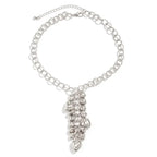 Exaggerated Classic Style Geometric Heart Necklace - Diatoms
