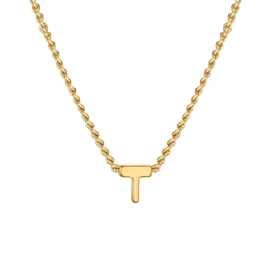 Upper-case Letter Pendant - Diatoms