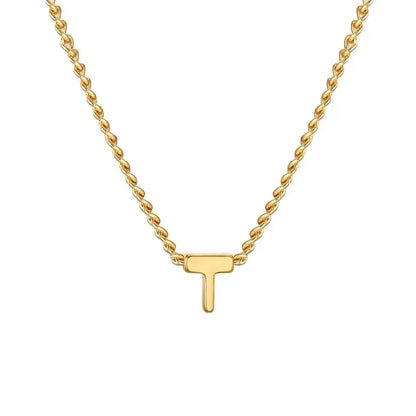 Upper-case Letter Pendant - Diatoms