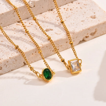 Luxy Emerald Necklace