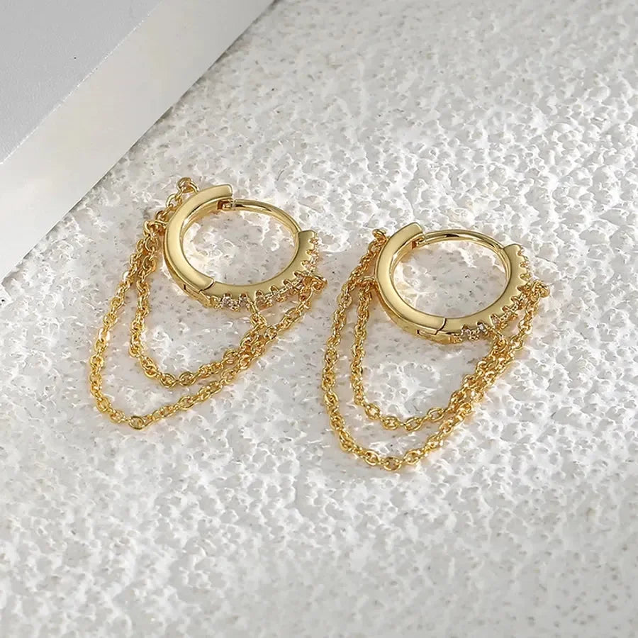 Regal Radiance Earrings - Diatoms