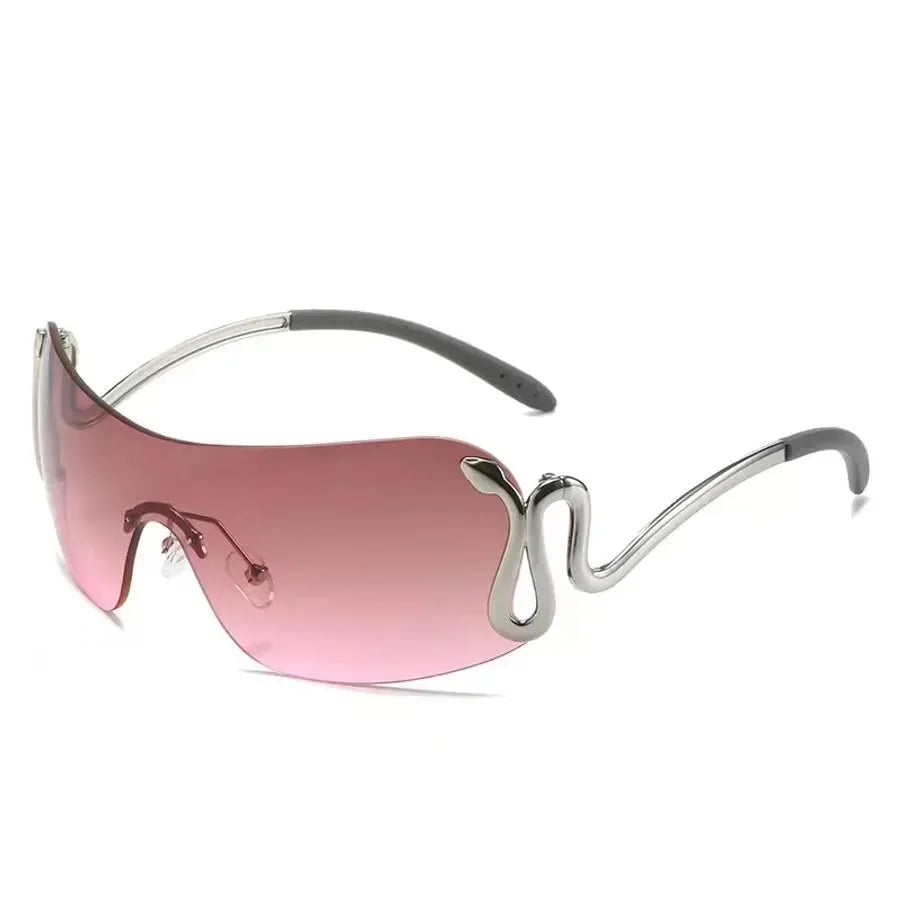 Diatoms Streetwear Solid Color Frameless Women's Sunglasses - Diatoms