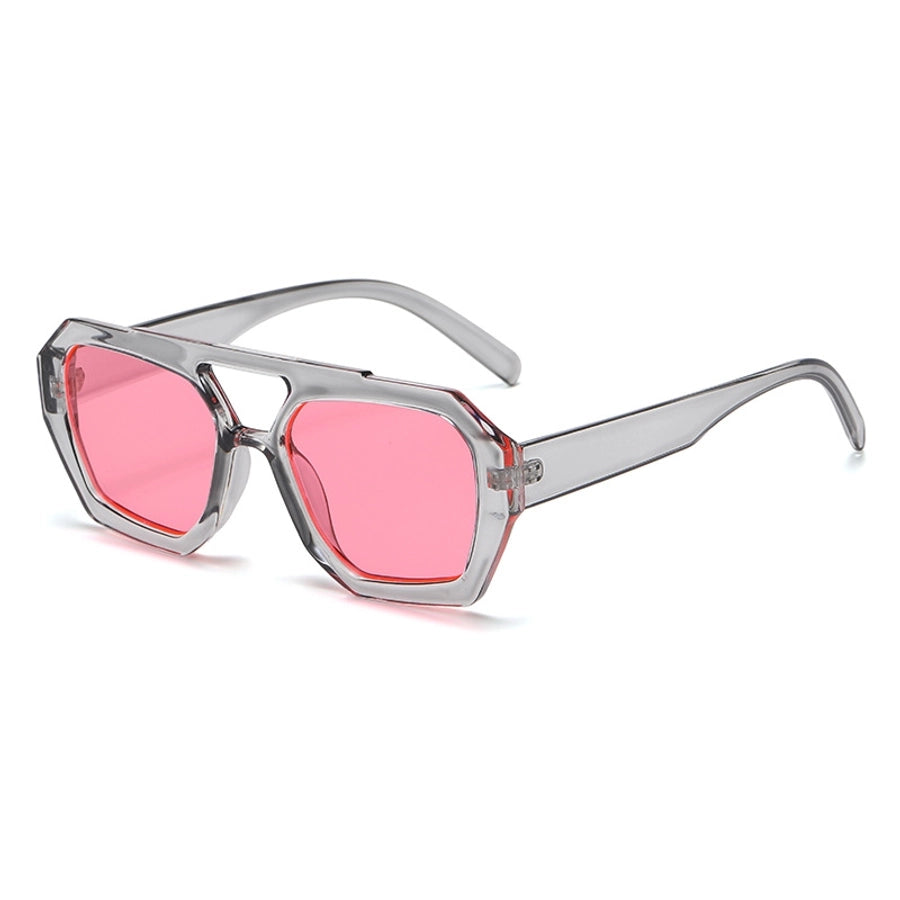 Diatoms Casual Simple Style Solid Color Women's Sunglasses