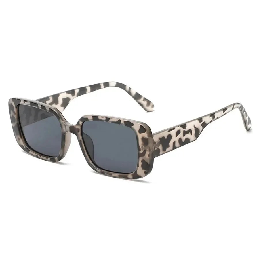 Diatoms Square Patchwork Women's Sunglasses - Diatoms
