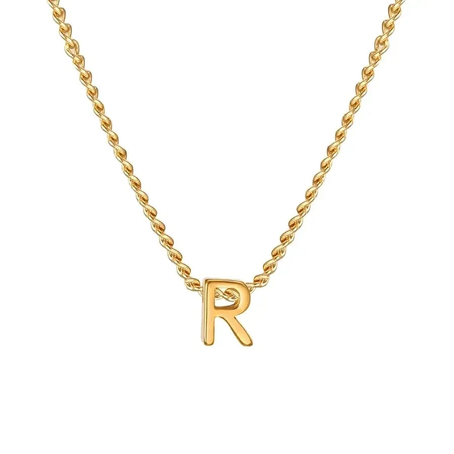 Upper-case Letter Pendant - Diatoms