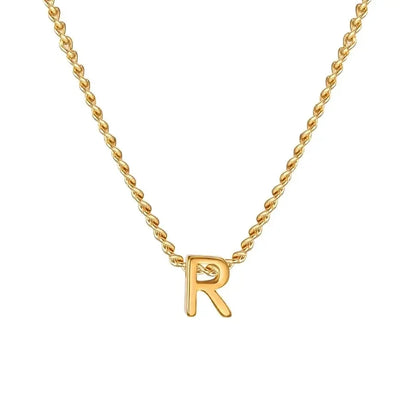 Upper-case Letter Pendant - Diatoms