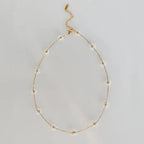 Pearl Blossom Necklace - Diatoms