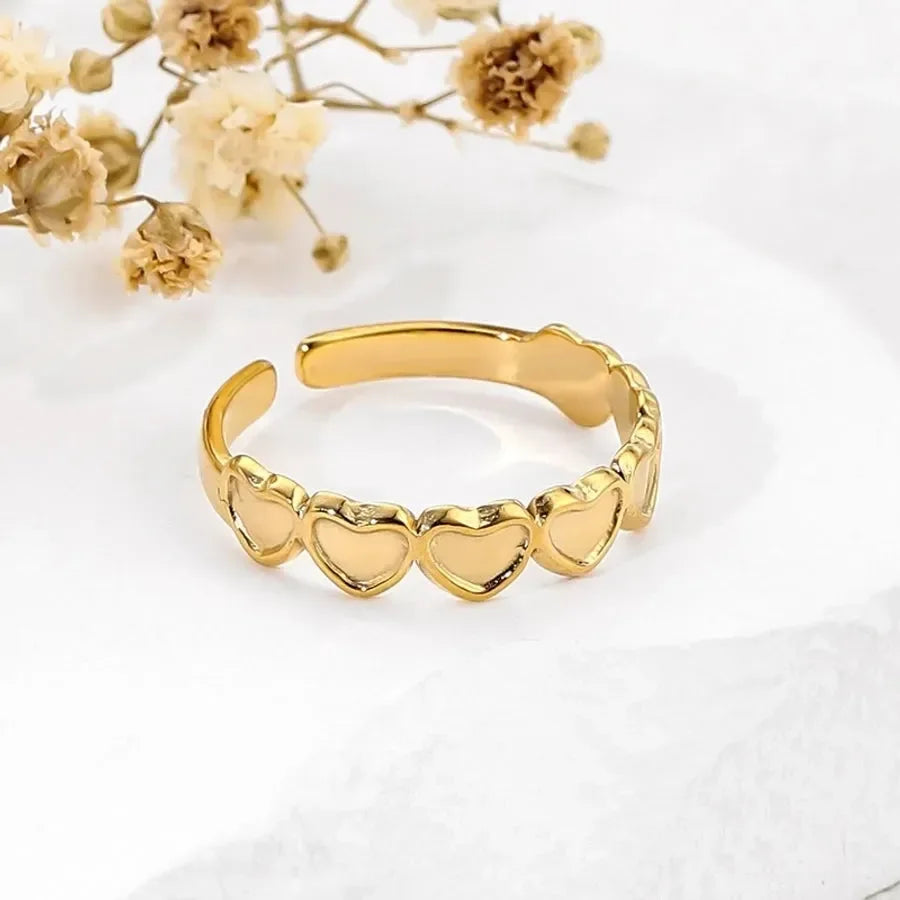 Luxe Heart Shape Exclusive Rings - Diatoms