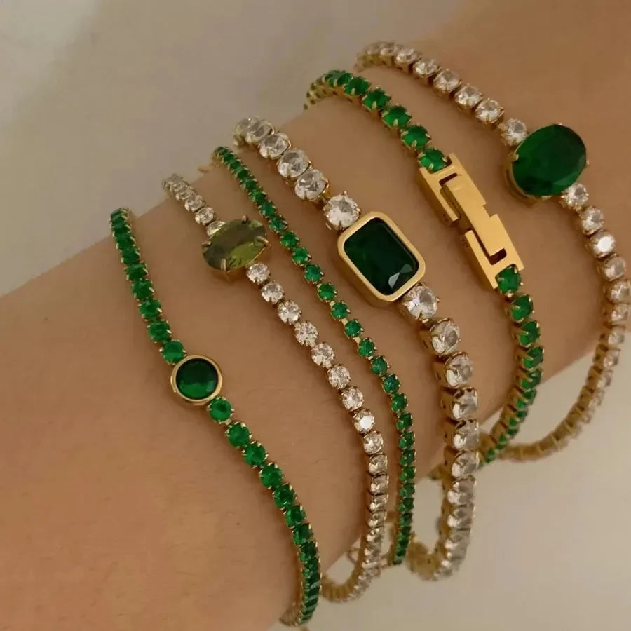 Elegant Embers Modern Bracelets - Diatoms
