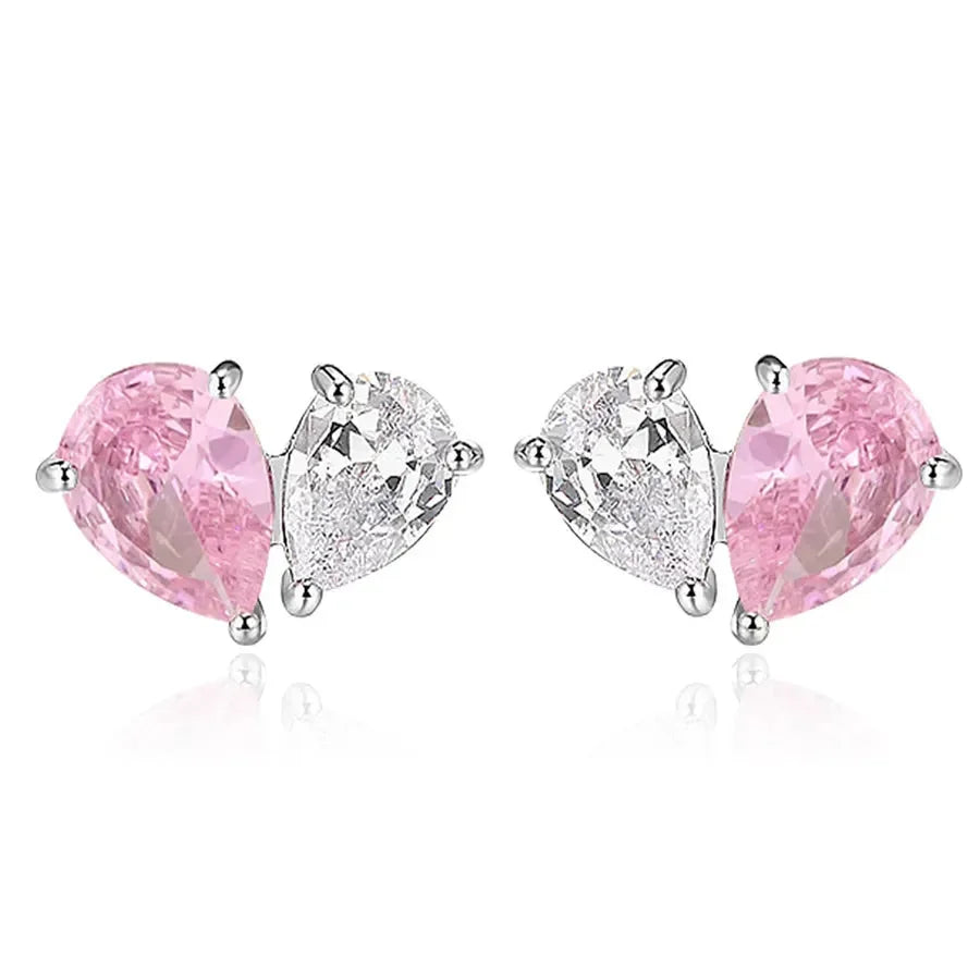 Diatoms Aura Heart Pendant & Studs - Diatoms