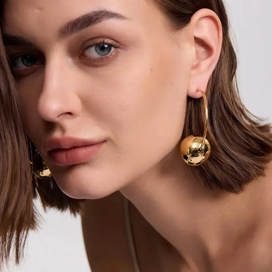 Luxy Hanging Earrings - Diatoms