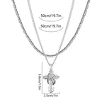 Hip Hop Exquisite Men's Necklace - Diatoms