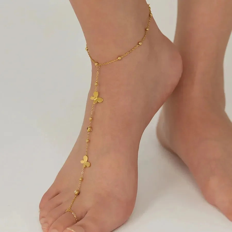 Butterfly Anklet - Diatoms