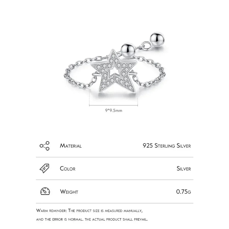 Luxurious Treasures Silver Inlay Adjustable Rings - Diatoms