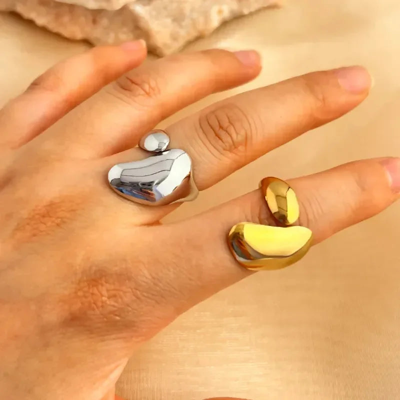 Nova Curve Adjustable Rings - Diatoms