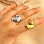 Nova Curve Adjustable Rings - Diatoms