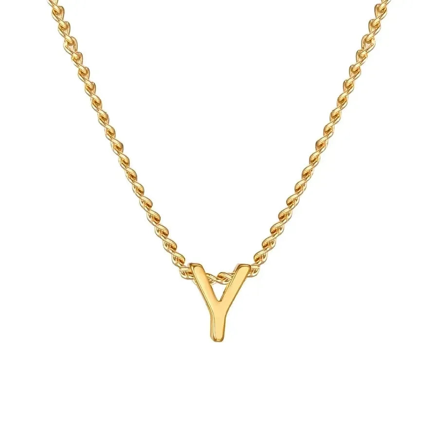 Upper-case Letter Pendant - Diatoms