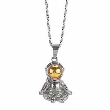 Diatoms Hip-Hop Astronaut Unisex Pendant