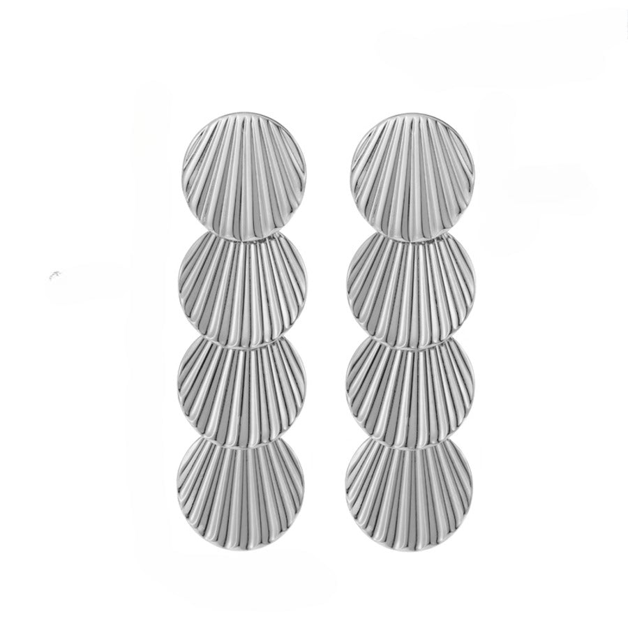 French Style Exclusive Geometric Drop Earrings