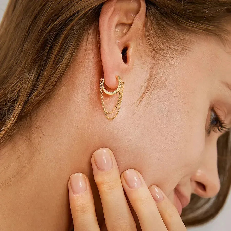 Regal Radiance Earrings - Diatoms