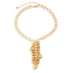 Exaggerated Classic Style Geometric Heart Necklace - Diatoms