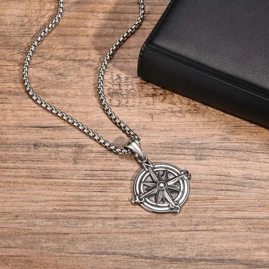 Compass Men Pendant - Diatoms