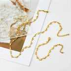 Vintage Style Exclusive Heart Shape Bracelet Necklace - Diatoms