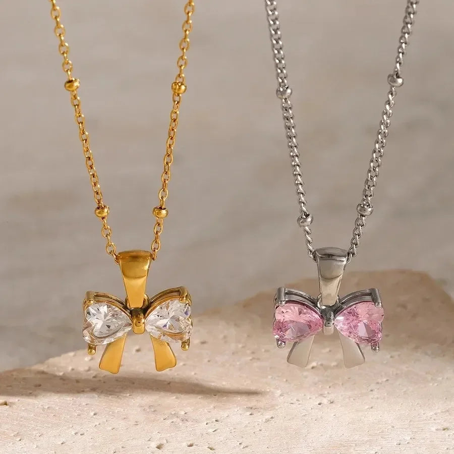 Luxy Butterfly Diamond Necklace - Diatoms