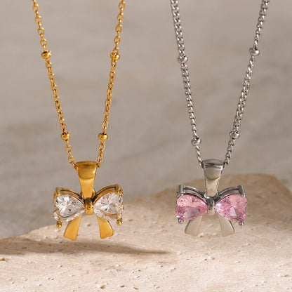 Luxy Butterfly Diamond Necklace