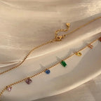 Luxy Rainbow Charming Necklace - Diatoms