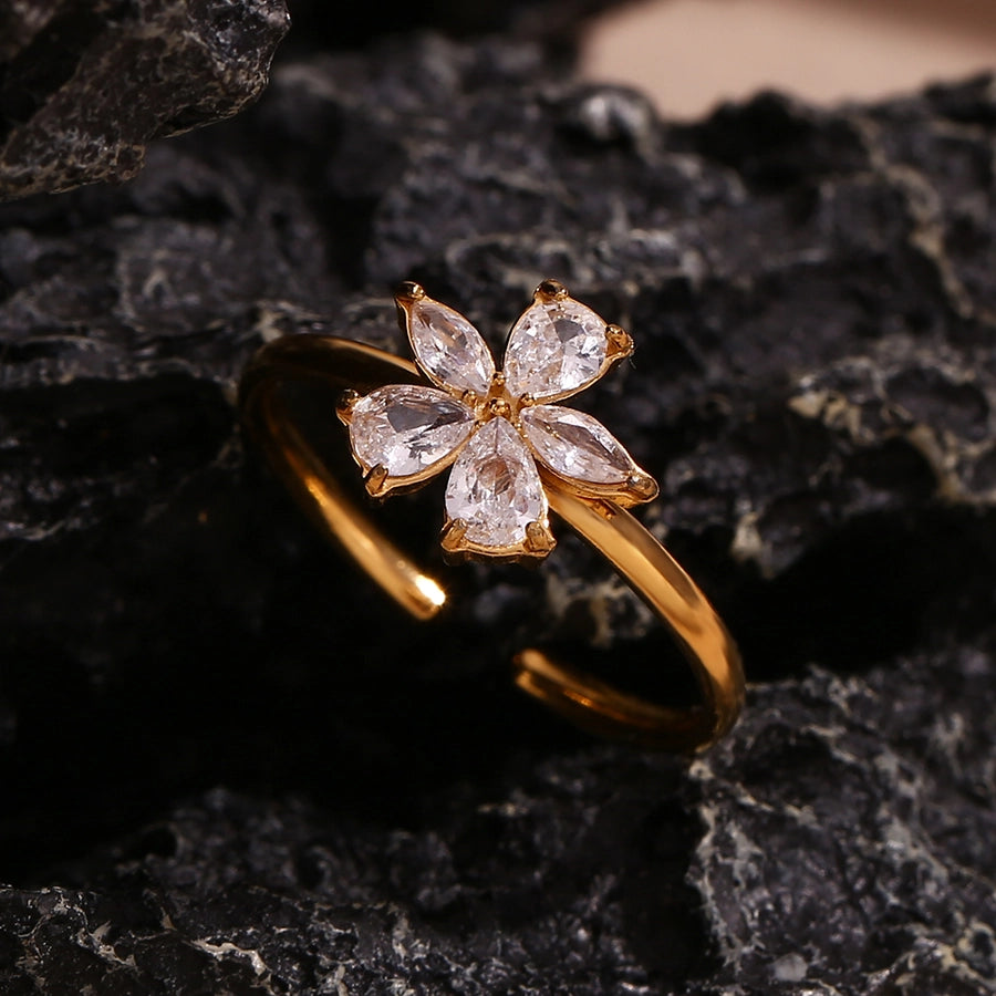 Floral Bloom Rings