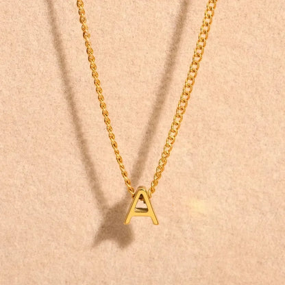 Upper-case Letter Pendant - Diatoms