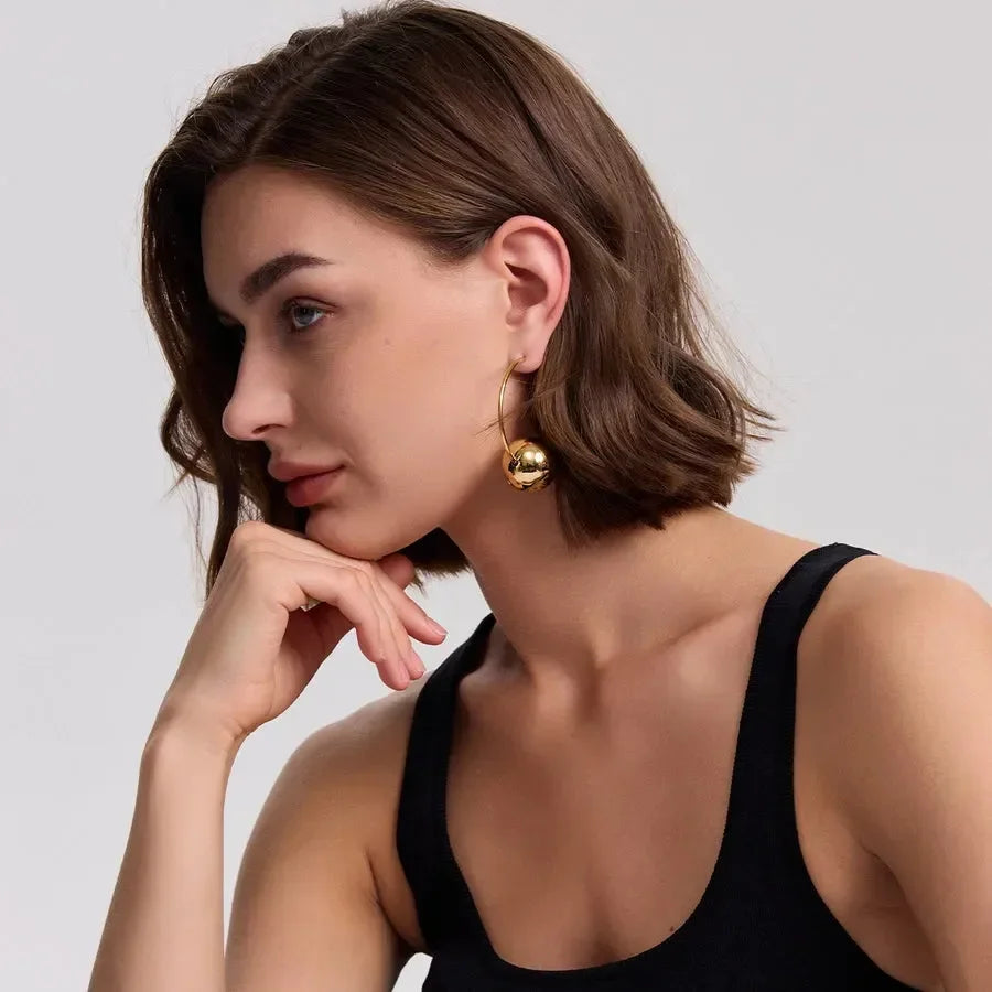 Luxy Hanging Earrings - Diatoms