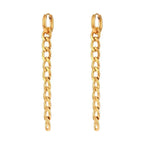 Long Chain Earrings - Diatoms